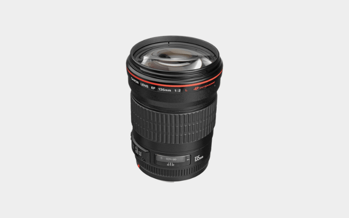 Canon 135 L Series Lens on Rent