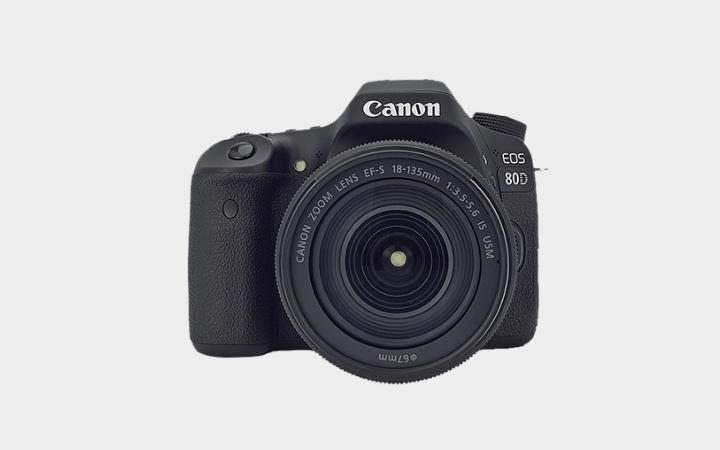 Canon 80D camera