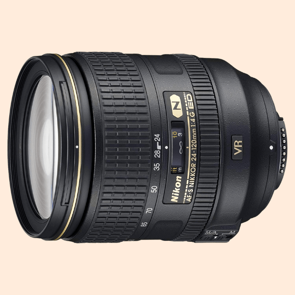 Nikon 24-120mm f/4G ED VR Lens