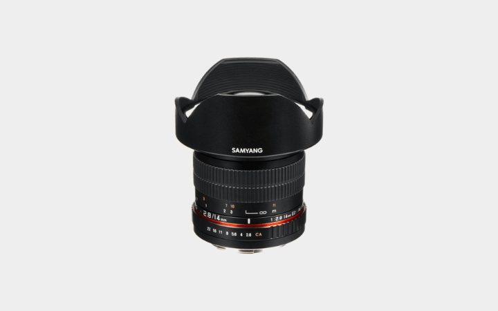 Samyang 14 mm Canon Mount Lens
