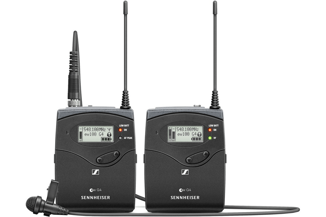 Sennheiser EW 112P G4 Wireless Portable Lavalier Microphone Set