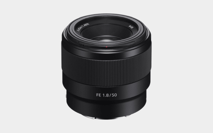 Sony 50 MM F-1.8 Lens on Rent